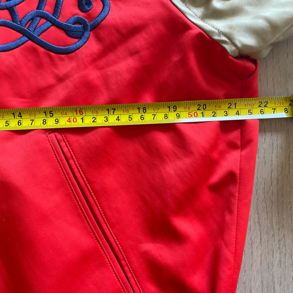 Ralph Lauren Embroidered Satin Bomber Jacket - Picture 11 of 15